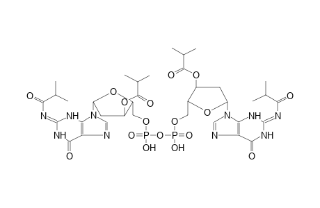 BIS(N,3'-DIISOBUTYRYLDEOXYGUANOSIN-5'-YL)PYROPHOSPHATE
