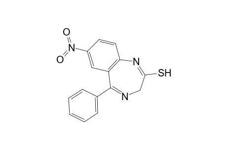 7-Nitro-5-phenyl-1,3-dihydro-2H-1,4-benzodiazepine-2-thione