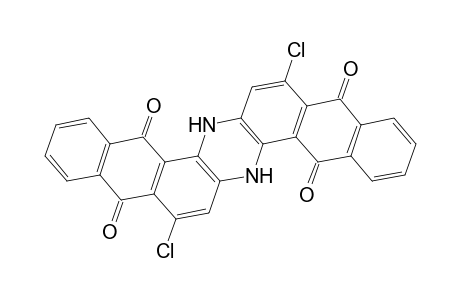5,9,14,18-Anthrazinetetrone, 8,17-dichloro-6,15-dihydro-