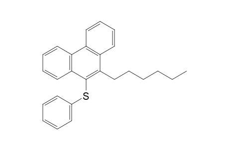 (10-Hexylphenanthren-9-yl)(phenyl)sulfane