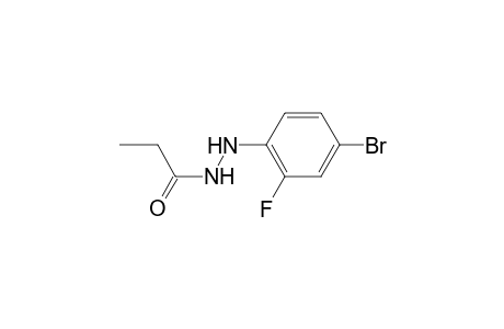 Propanehydrazide, N2-(4-bromo-2-fluorophenyl)-