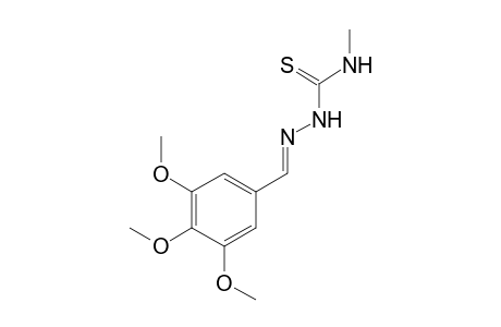 3,4,5-TRIMETHOXYBENZALDEHYDE, 4-METHYL-3-THIOSEMICARBAZONE