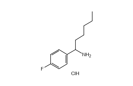 p-FLUORO-alpha-PENTYLBENZYLAMINE, HYDROCHLORIDE