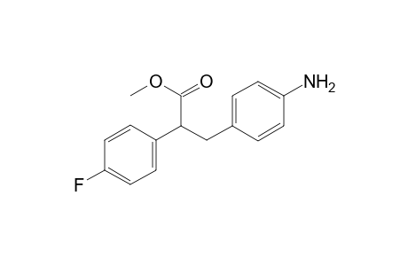 2-(4-Fluorophenyl)-3-(4-aminophenyl)propionic acid methyl ester