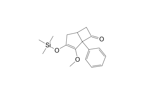 2-Methoxy-1-phenyl-3-[(trimethylsilyl)oxy]bicyclo[3.2.0]hept-2-en-7-one