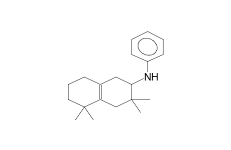 N-(3,3,5,5-TETRAMETHYL-DELTA(4A,8A)-OCTALIN-2-YL)PHENYLAMINE
