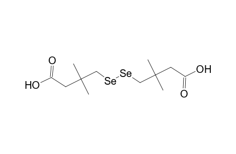 Butyric acid, 4,4'-diselenobis[3,3-dimethyl-