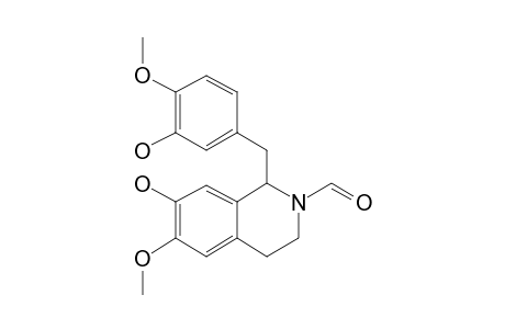 Norreticuline, N-formyl-