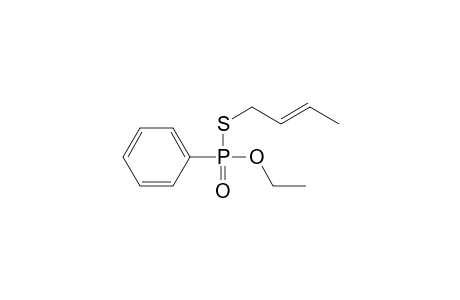 Phosphonothioic acid, phenyl-, S-2-butenyl O-ethyl ester, (E)-