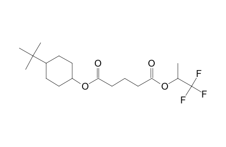 Glutaric acid, 1,1,1-trifluoroprop-2-yl cis-4-tert-butylcyclohexyl ester