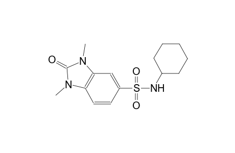 N-cyclohexyl-1,3-dimethyl-2-oxo-2,3-dihydro-1H-benzimidazole-5-sulfonamide