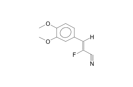 (Z)-1-FLUORO-1-CYANO-2-(3,4-DIMETHOXYPHENYL)ETHENE