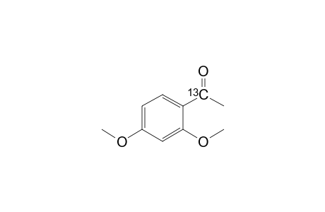 2',4'-Dimethoxy[1-13C]acetophenone