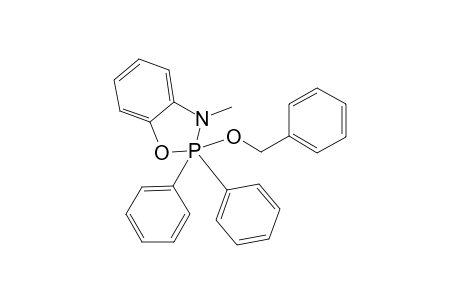 1,3,2-Benzoxazaphosphole, 2,2,2,3-tetrahydro-3-methyl-2,2-diphenyl-2-(phenylmethoxy)-