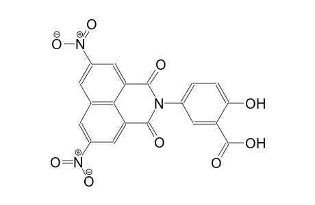 benzoic acid, 5-(5,8-dinitro-1,3-dioxo-1H-benz[de]isoquinolin-2(3H)-yl)-2-hydroxy-