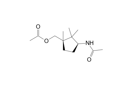 [3-(Acetamido)-1,2,2-trimethylcyclopentyl]methyl acetate