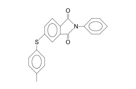 N-Phenyl-4-(4-methyl-thiophenoxy)-phthalimide