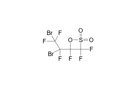 4-(1',2'-DIBROMOTRIFLUOROETHYL)-3,3,4-TRIFLUORO-1-OXA-2-THIACYCLOBUTAN-2,2-DIOXIDE