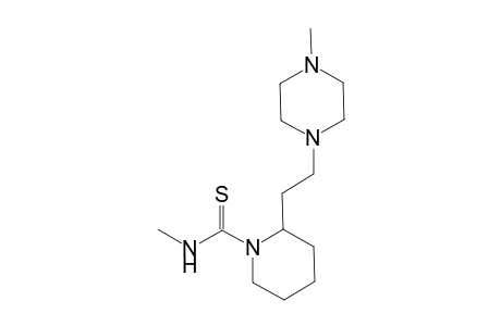 1-piperidinecarbothioamide, N-methyl-2-[2-(4-methyl-1-piperazinyl)ethyl]-