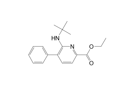2-Pyridinecarboxylic acid, 6-[(1,1-dimethylethyl)amino]-5-phenyl-, ethyl ester
