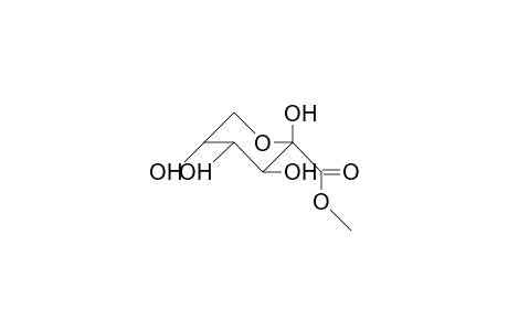 .alpha.-2-Carboxymethyl-D-arabinopyranose