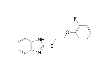 2-((2-(2-fluorophenoxy)ethyl)thio)-1H-benzo[d]imidazole