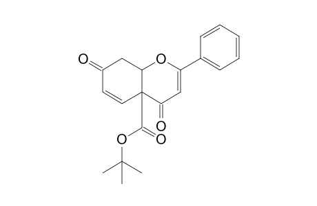 4a-(tert-Butoxycarbonyl)-2-phenyl-4a,7,8,8a-tetrahydro-4H-benzo[b]pyran-4,7-dione
