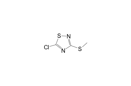 1,2,4-Thiadiazole, 5-chloro-3-(methylthio)-