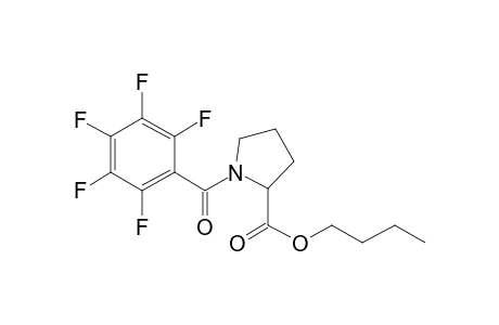 L-Proline, N-(pentafluorobenzoyl)-, butyl ester