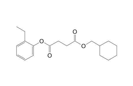 Succinic acid, cyclohexylmethyl 2-ethylphenyl ester