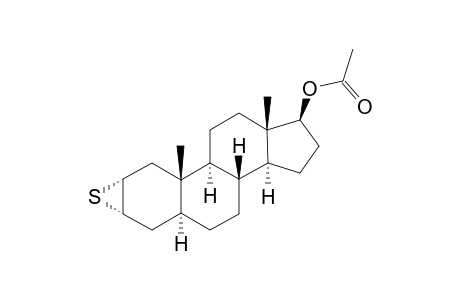 2a,3-Epithio-5a-androstan-17b-yl acetate