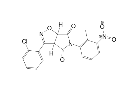 (3aR,6aS)-3-(2-chlorophenyl)-5-(2-methyl-3-nitrophenyl)-3aH-pyrrolo[3,4-d]isoxazole-4,6(5H,6aH)-dione