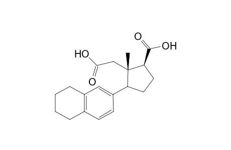 rac-9(11)-secoestra-5(10),6,8-trien-11,17.beta.-dioic acid