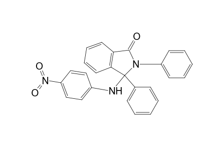 2-Phenyl-3-((p-nitrophenyl)amino)-3-phenylisoindolinone
