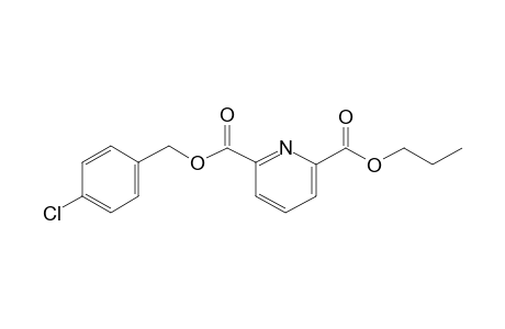 2,6-Pyridinedicarboxylic acid, 4-chlorobenzyl propyl ester