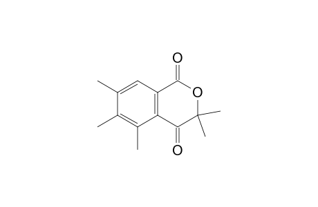 3,4-Dihydro-3,3,5,6,7-pentamethylisocoumarin-4-one