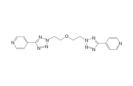 4-[2-[2-[2-(5-pyridin-4-yl-1,2,3,4-tetrazol-2-yl)ethoxy]ethyl]-1,2,3,4-tetrazol-5-yl]pyridine