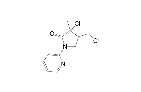 3-Chloro-4-(chloromethyl-3-methyl-1-(2-pyridyl)pyrrolidin-2-one