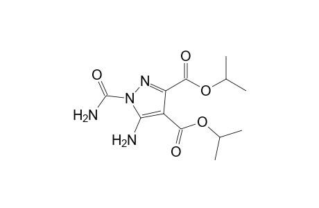 Di-i-propyl 5-Amino-1-carbamoylpyrazole-3,4-dicarboxylate