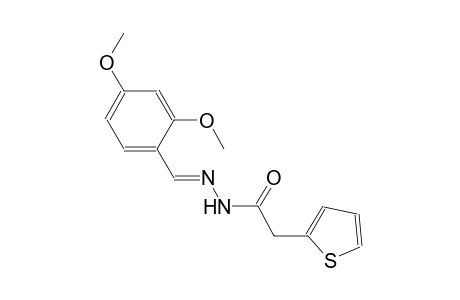 N'-[(E)-(2,4-dimethoxyphenyl)methylidene]-2-(2-thienyl)acetohydrazide