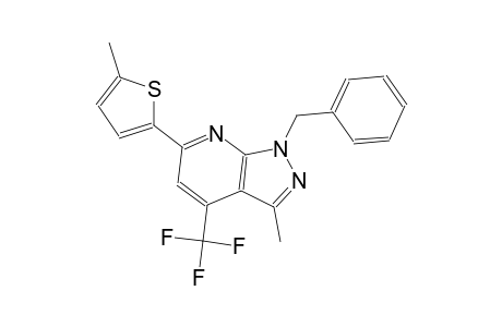 1H-pyrazolo[3,4-b]pyridine, 3-methyl-6-(5-methyl-2-thienyl)-1-(phenylmethyl)-4-(trifluoromethyl)-