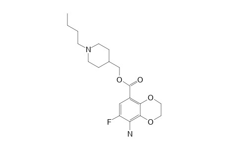 (1-BUTYLPIPERIDIN-4-YL)-METHYL_8-AMINO-7-FLUORO-2,3-DIHYDROBENZO-[B]-[1.4]-DIOXINE-5-CARBOXYLATE
