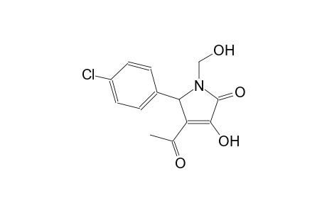 4-acetyl-5-(4-chlorophenyl)-3-hydroxy-1-(hydroxymethyl)-1,5-dihydro-2H-pyrrol-2-one