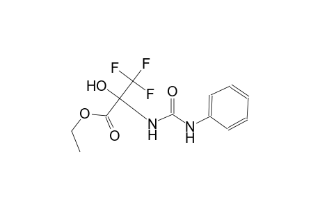 ethyl 2-[(anilinocarbonyl)amino]-3,3,3-trifluoro-2-hydroxypropanoate