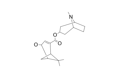 BONABILINE_B;8-METHYL-8-AZA-BICYCLO-[3.2.1]-OCT-3-YL_4-HYDROXY-6,6-DIMETHYLBICYCLO-[3.1.1]-HEPT-2-ENE-2-CARBOXYLATE
