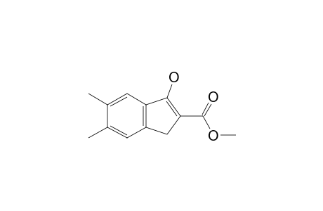2-CARBOXYMETHYL-5,6-DIMETHYL-INDAN-1-ONE;ENOL