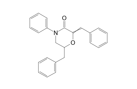 6-Benzyl-2-benzylidene-4-phenylmorpholin-3-one