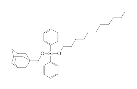 Silane, diphenyl(adamant-1-ylmethoxy)undecyloxy-