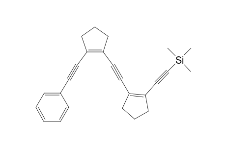 Trimethyl-{[2'-[(2"-phenylethynyl]cyclopent-1'-en-1'-yl]ethynyl}benzene