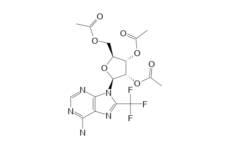 2',3',5'-TRI-O-ACETYL-8-(TRIFLUOROMETHYL)-ADENOSINE